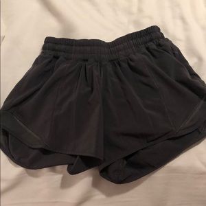 Grey lululemon shorts